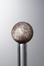 Obsidian-Gray-12mm Natural Gemstone Bead