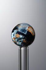 Pietersite-Blue-12mm Natural Gemstone Bead - Image 4
