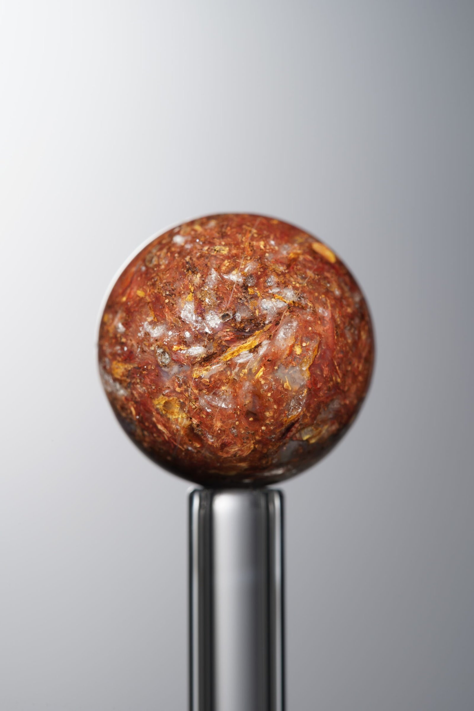 B3-44 (1) Pietersite-Red&Brown-14mm - Image 1