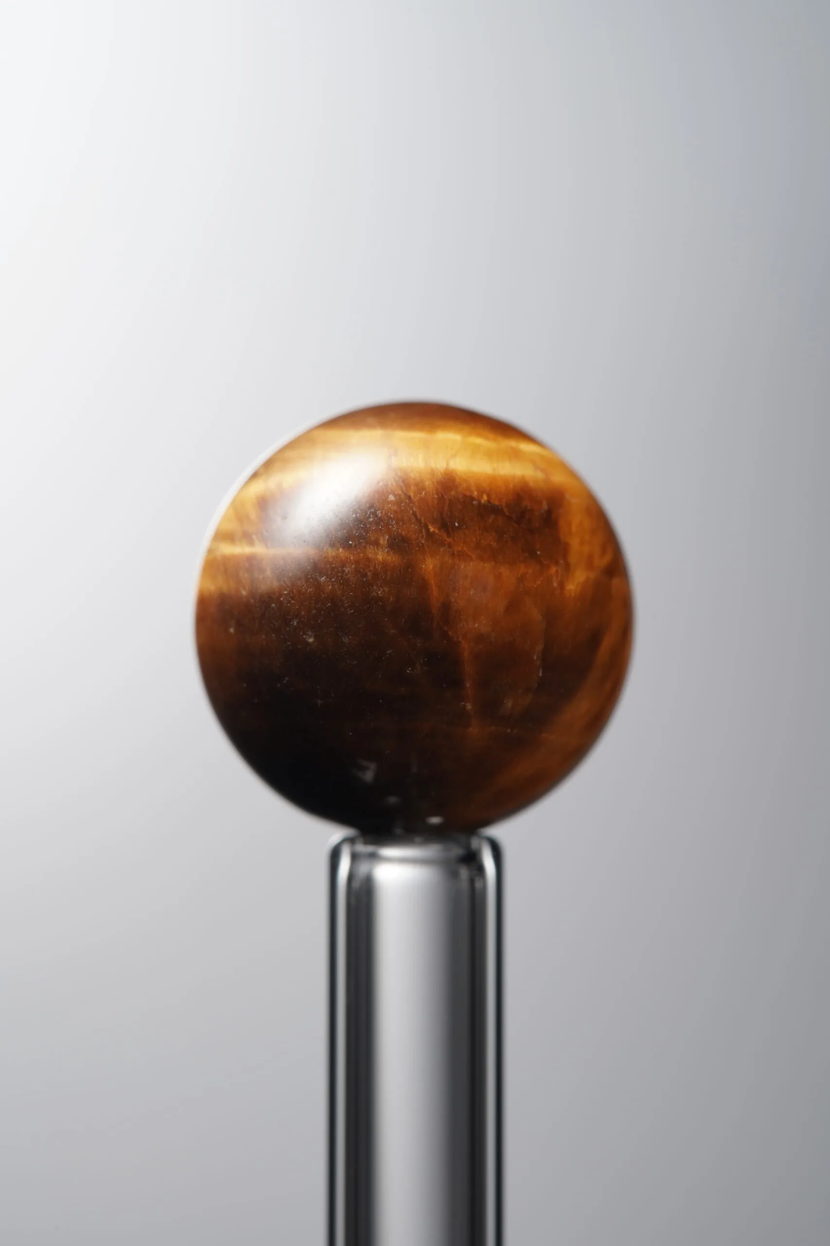 Tiger's Eye-Yellow-12mm Natural Gemstone Bead - Image 4