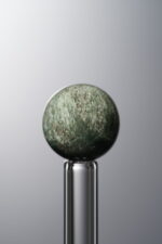 Hawk's Eye-Green-11mm Natural Gemstone Bead - Image 4