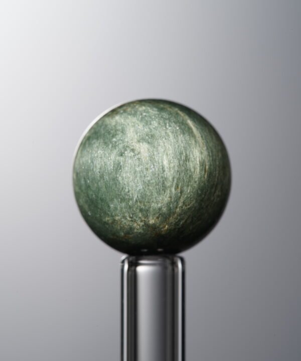 Green Hawk's Eye loose natural stone bead (12mm) for protective energy handmade jewelry and DIY bracelet making 8