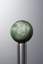 Green Hawk's Eye loose natural stone bead (12mm) for protective energy handmade jewelry and DIY bracelet making 8