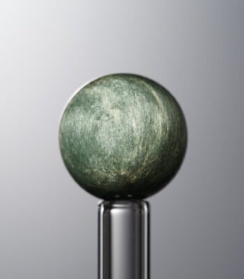 Green Hawk's Eye loose natural stone bead (12mm) for protective energy handmade jewelry and DIY bracelet making 8