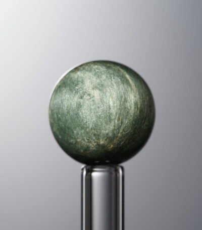 Green Hawk's Eye loose natural stone bead (12mm) for protective energy handmade jewelry and DIY bracelet making 8