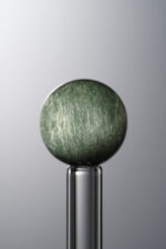 Green Hawk's Eye loose natural stone bead (12mm) for protective energy handmade jewelry and DIY bracelet making 5