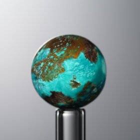 Phoenix Stone-Blue&Green-13mm