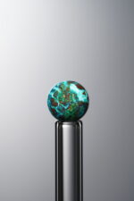 Phoenix Stone-Blue&Green-7mm Natural Gemstone Bead