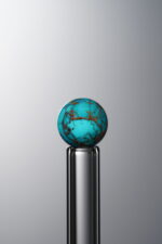 Phoenix Stone-Blue&Green-7mm Natural Gemstone Bead - Image 4