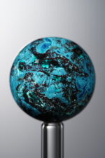 Phoenix Stone-Blue&Green-19mm Natural Gemstone Bead - Image 2