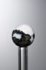 Labradorite-Black&Gray-12mm Natural Gemstone Bead