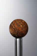 Bronzite-Brown-13mm Natural Gemstone Bead - Image 2