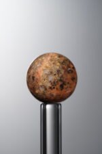 Sunstone & Blue Apatite Intergrowth-Orange&Brown-12mm - Image 4