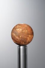 Sunstone & Blue Apatite Intergrowth-Orange&Brown-12mm