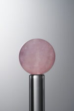 Crystal-Pink&Purple-12mm Natural Gemstone Bead - Image 3