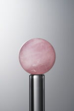 Crystal-Pink&Purple-12mm Natural Gemstone Bead