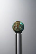 Phoenix Stone-Blue&Green-7mm Natural Gemstone Bead - Image 4