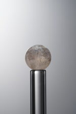Iridescent Gray Moonstone loose natural stone bead (8mm) for handmade crystal jewelry and DIY bracelet making 3