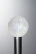 Moonstone-White&Blue-13mm Natural Gemstone Bead - Image 3
