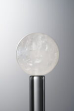 Moonstone-White&Blue-13mm Natural Gemstone Bead - Image 2