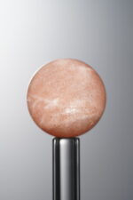 Moonstone-Orange-14mm Natural Gemstone Bead - Image 2