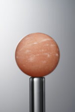 Moonstone-Orange-14mm Natural Gemstone Bead