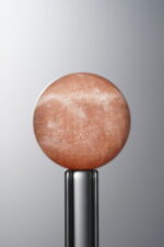Moonstone-Orange-14mm Natural Gemstone Bead - Image 4