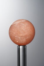 Moonstone-Orange-14mm Natural Gemstone Bead - Image 2
