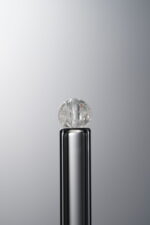 Crystal-White-5mm Natural Gemstone Bead - Image 2