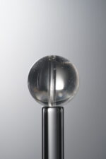 Crystal-White-12mm Natural Gemstone Bead - Image 3