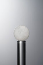Crystal-White-9mm Natural Gemstone Bead