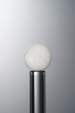 Crystal-White-9mm Natural Gemstone Bead - Image 4