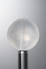Crystal-White-17mm Natural Gemstone Bead - Image 2