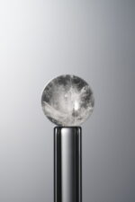 Crystal-White-9mm Natural Gemstone Bead - Image 2