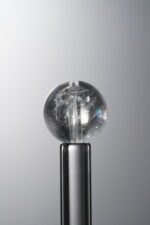 Crystal-White-10mm Natural Gemstone Bead - Image 3