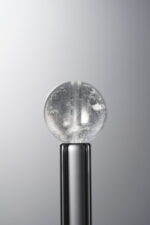 Crystal-White-10mm Natural Gemstone Bead - Image 2