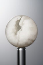 Crystal-White-17mm Natural Gemstone Bead