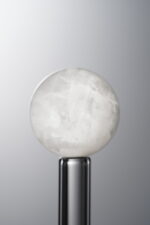 Crystal-White-14mm Natural Gemstone Bead - Image 3