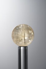 Crystal-Yellow-12mm Natural Gemstone Bead - Image 3