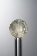 Crystal-Yellow-12mm Natural Gemstone Bead - Image 2