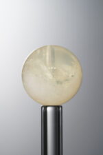 Crystal-Yellow-13mm Natural Gemstone Bead
