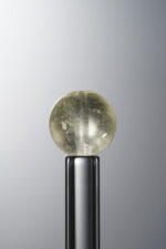 Crystal-Yellow-9mm Natural Gemstone Bead
