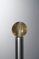 Crystal-Yellow-9mm Natural Gemstone Bead - Image 4