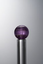 Crystal-Purple-8mm Natural Gemstone Bead - Image 4