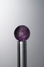 Crystal-Purple-8mm Natural Gemstone Bead - Image 3