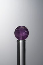 Crystal-Purple-8mm Natural Gemstone Bead