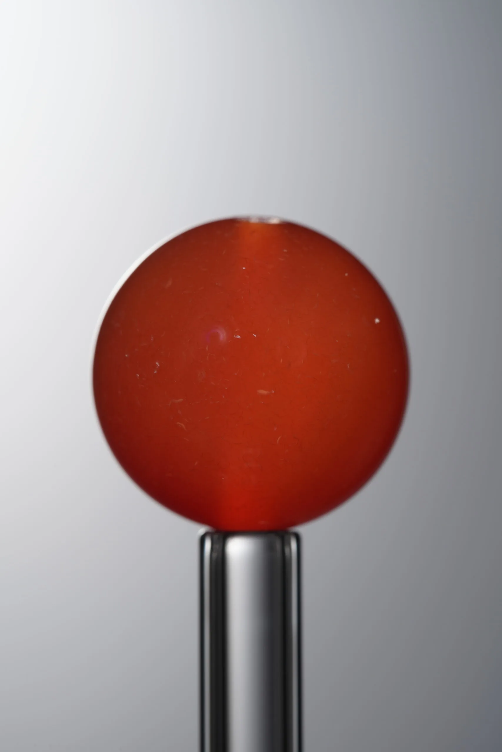 Agate-Red-15mm Natural Gemstone Bead - Image 2