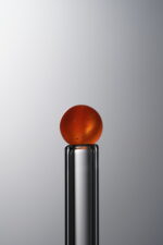 Agate-Orange&Red-6mm Natural Gemstone Bead - Image 3