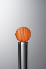 Agate-Orange&Red-8mm Natural Gemstone Bead