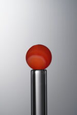 Agate-Orange&Red-8mm Natural Gemstone Bead - Image 2
